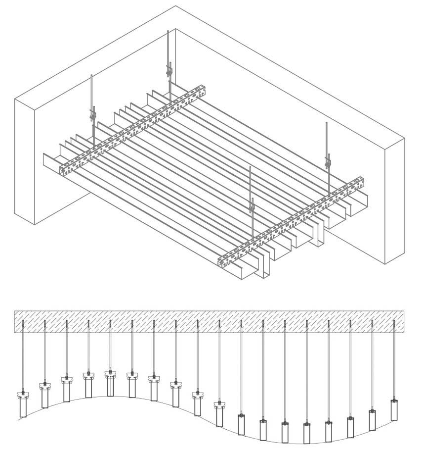 Устройство стального каркаса