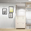 Панель ламинированная Ясень жемчужный для внутренней отделки - FINEBER