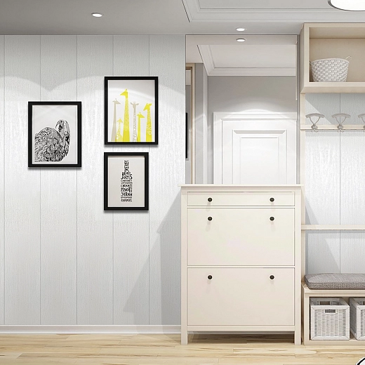 Панель ламинированная Ясень жемчужный для внутренней отделки - FINEBER