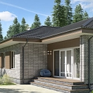 Воронка желоба D80 Графит - водосточная система ПВХ от FINEBER