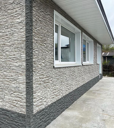 Скала, кварцевый для наружной отделки дома от FINEBER