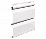 Сайдинг FINEBER STANDART белый. Отделка под брус.