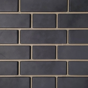 Кирпич облицовочный 3D, мокрый асфальт