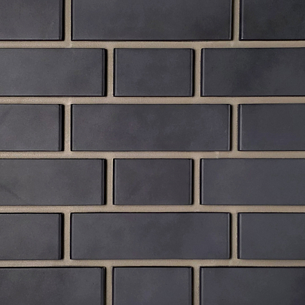 Фасадные панели Кирпич облицовочный 3D, мокрый асфальт для наружной отделки дома от FINEBER