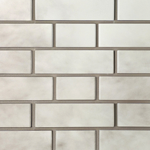 Кирпич облицовочный 3D, бело-коричневый