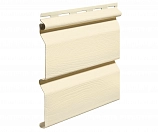 Сайдинг FINEBER STANDART шампань. Отделка под брус.