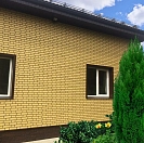 Кирпич KLINKER, желтый для наружной отделки дома от FINEBER