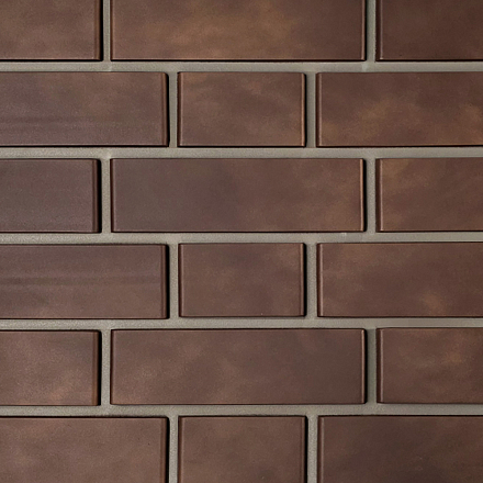 Фасадные панели Кирпич облицовочный 3D, керамический-чёрный для наружной отделки дома от FINEBER