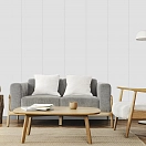 Панель белая матовая для внутренней отделки - FINEBER