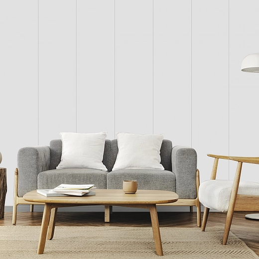 Панель белая матовая для внутренней отделки - FINEBER